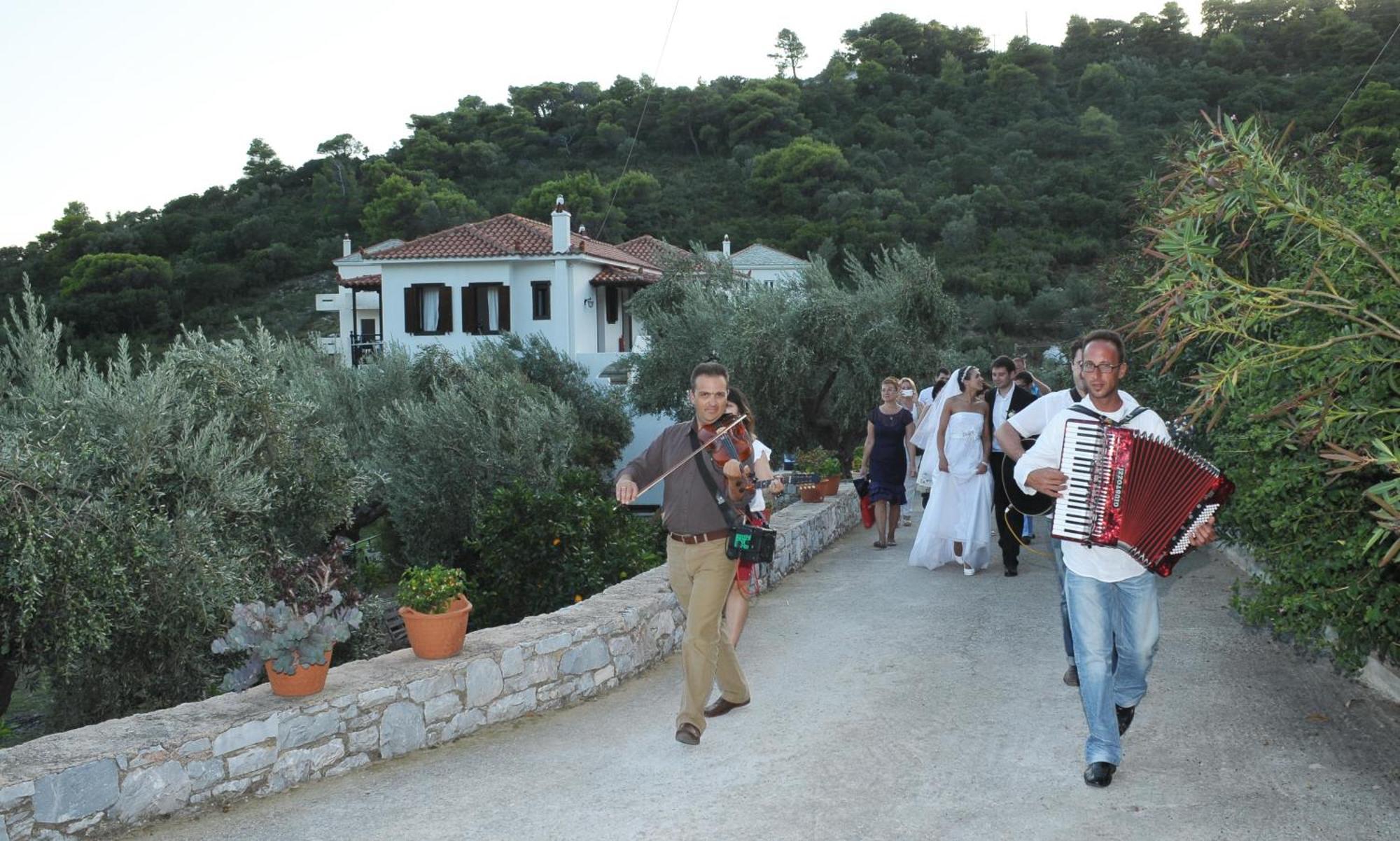 Mando Beachfront Stafylos Exteriér fotografie